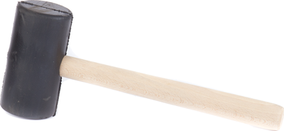 Palička gumová s dřevěnou násadou 55 mm