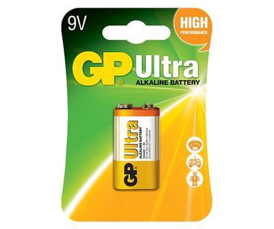 Baterie alkalická GP Ultra 9V 6LF22