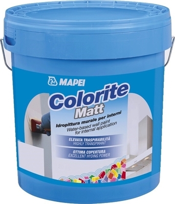 Interiérová barva Colorite Matt bílá 5 kg 