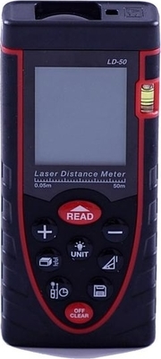 Laserový dálkoměr LD-50, rozsah měření 0,2-50 m