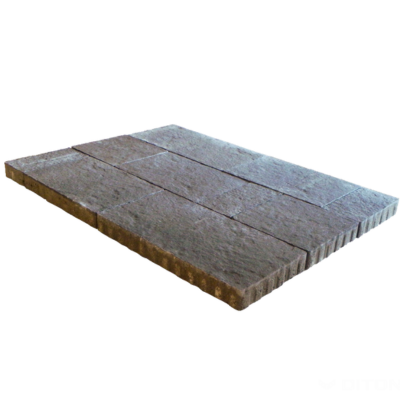 Skladebná betonová dlažba DITON Carcassonne bazalt 60 mm