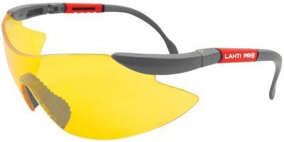 Brýle ochranné nastavitelné žluté + sáček
