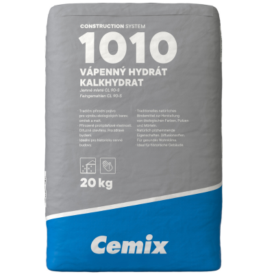Hašené vápno Cemix 1010 CL 90-S 20 kg