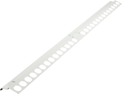 Balkonový profil rohový Hasoft 1x1 m bílý