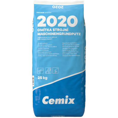 Jádrová omítka strojní Cemix 2020 (012) 25 kg