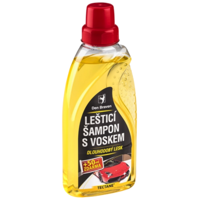 Leštící šampon s voskem Den Braven 450 ml