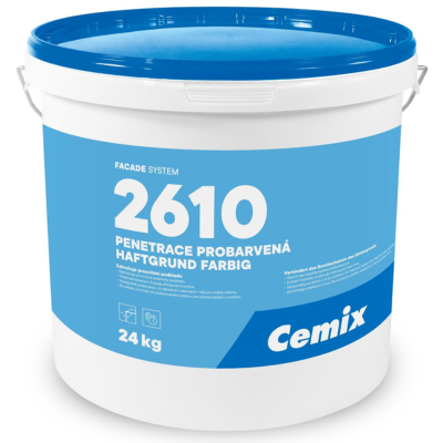 Penetrace probarvená CEMIX 2610 žlutá 24 kg