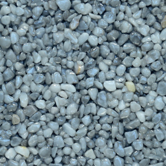 Mramorové kamínky Den Braven (kamenný koberec) světle šedý 3-6 mm 25 kg
