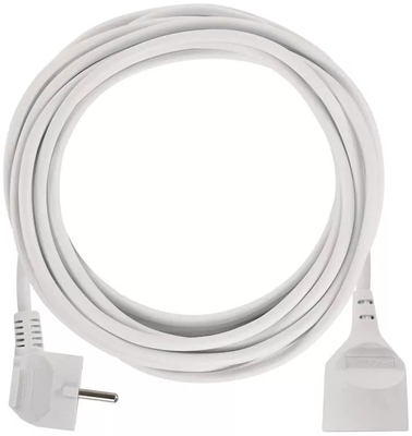 Prodlužovací kabel P0115 PK-PL 5 m/1 zásuvka bílá