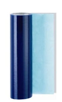 Ochranná samolepicí fólie 50 cm x 75 m modrá