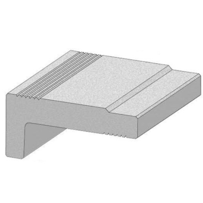 Schodišťový prvek CS-BETON Step 16 cm šedá
