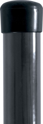 Sloupek kulatý Pilecký IDEAL Zn + PVC 2400/48/1,5 mm antracit