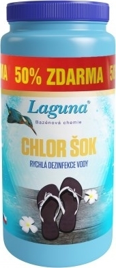 Laguna CHLOR ŠOK Stachema 1 kg + 50 % zdarma 1,5 kg