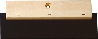 Dřevěná stěrka s tvrzenou gumou 180 mm