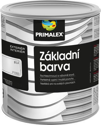 Primalex základní barva na dřevo 0100 bílá 5 l