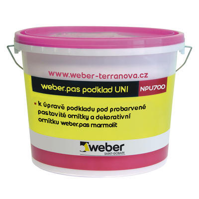 Weberpas podklad UNI Marmolit bílý 1 kg