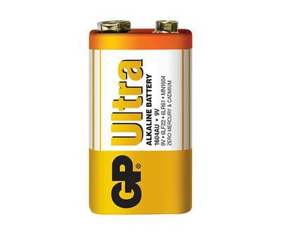 Baterie alkalická GP Ultra 9V 6LF22